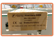 REA JET HR Kennzeichnen von Leimschichtholz