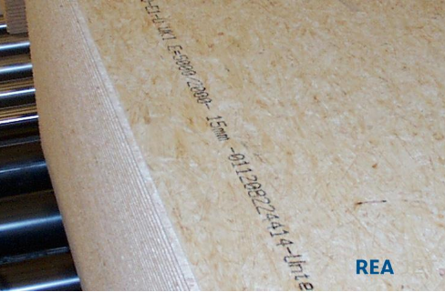 REA JET DOD Beschriften von OSB Platten