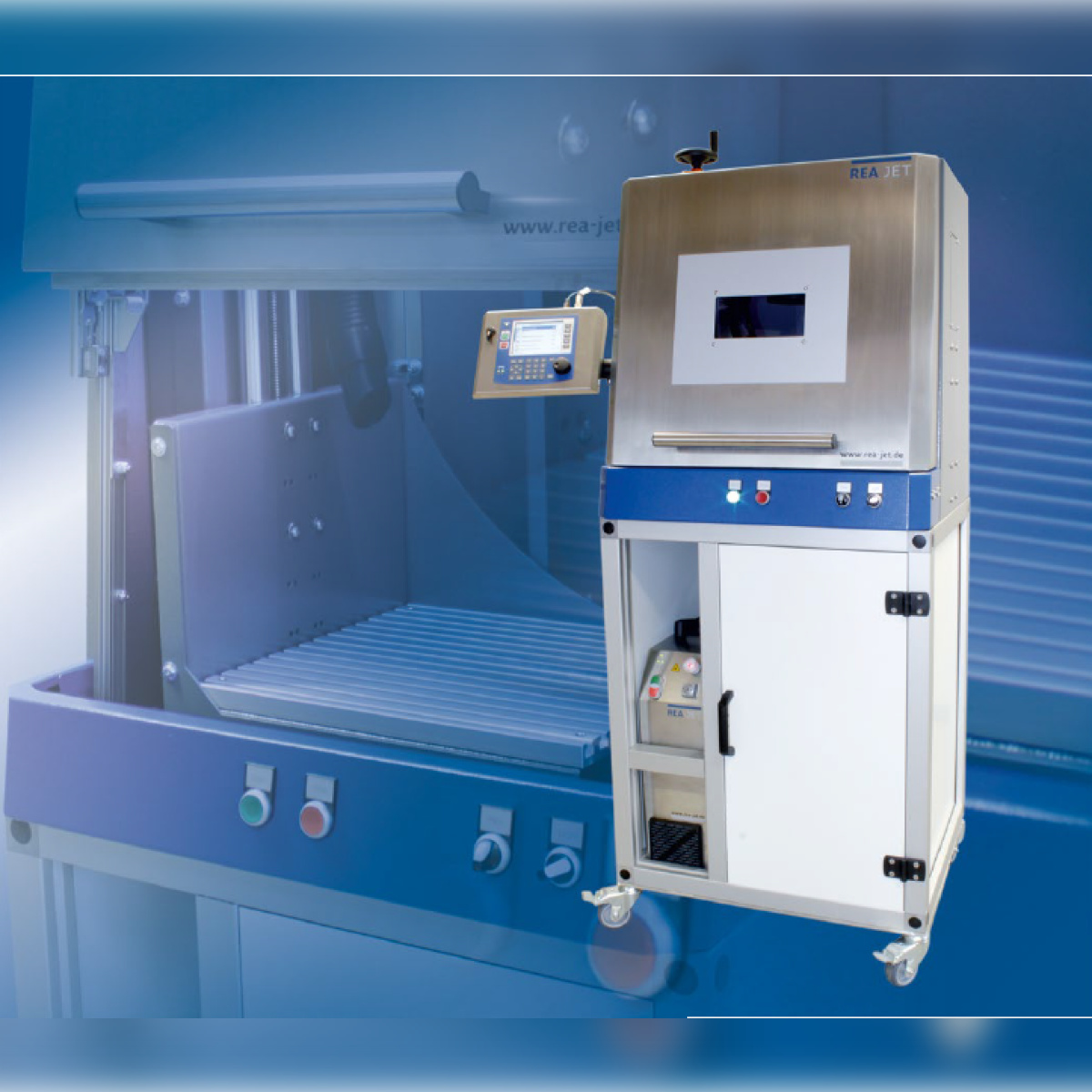 NEU REA JET Lasermarkierkabinen CL/FL